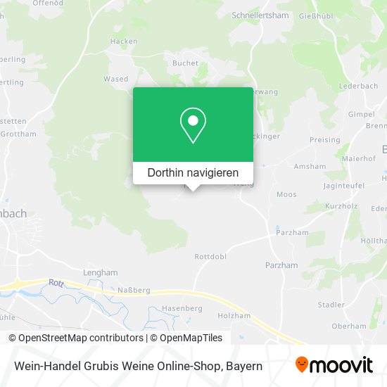 Wein-Handel Grubis Weine Online-Shop Karte