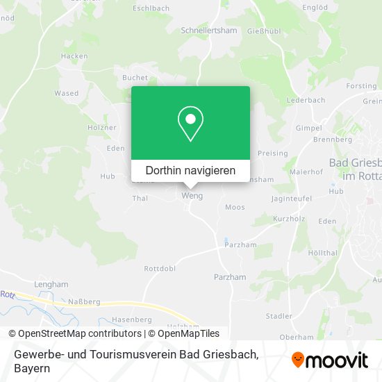 Gewerbe- und Tourismusverein Bad Griesbach Karte