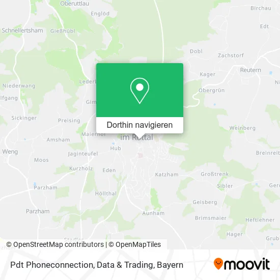 Pdt Phoneconnection, Data & Trading Karte