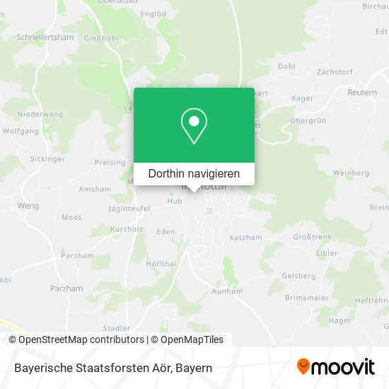 Bayerische Staatsforsten Aör Karte