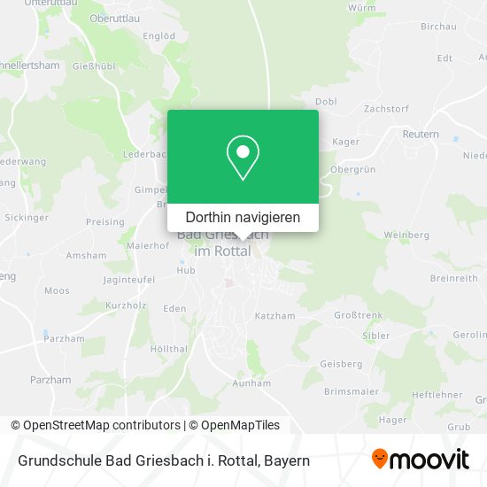 Grundschule Bad Griesbach i. Rottal Karte