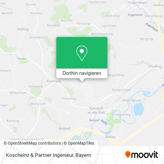 Koscheinz & Partner Ingenieur Karte