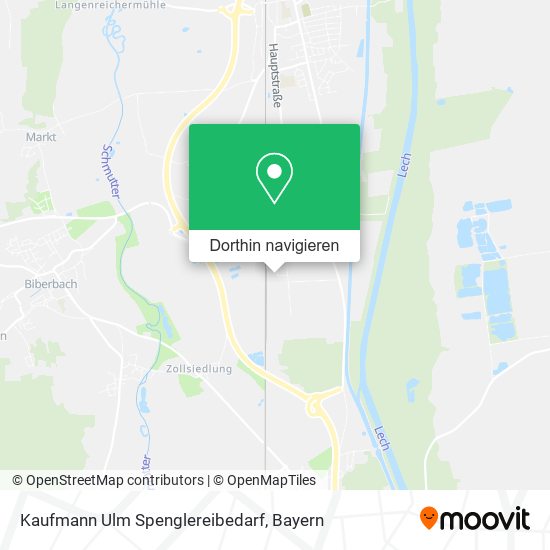 Kaufmann Ulm Spenglereibedarf Karte