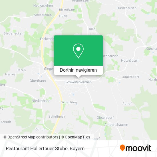 Restaurant Hallertauer Stube Karte