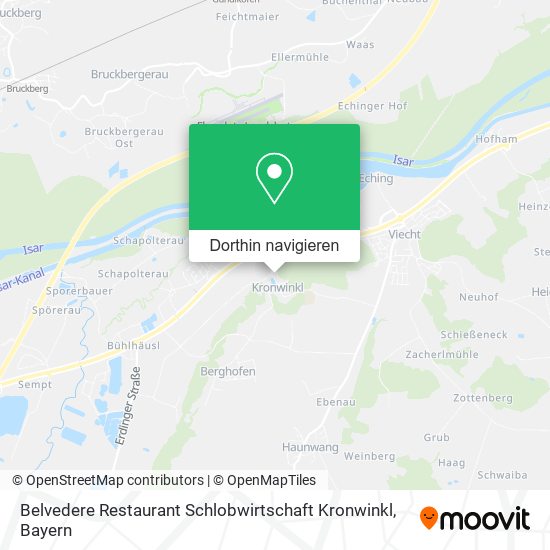 Belvedere Restaurant Schlobwirtschaft Kronwinkl Karte