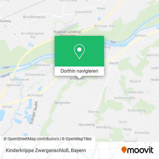 Kinderkrippe Zwergenschloß Karte