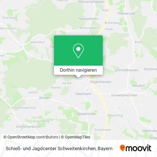 Schieß- und Jagdcenter Schweitenkirchen Karte