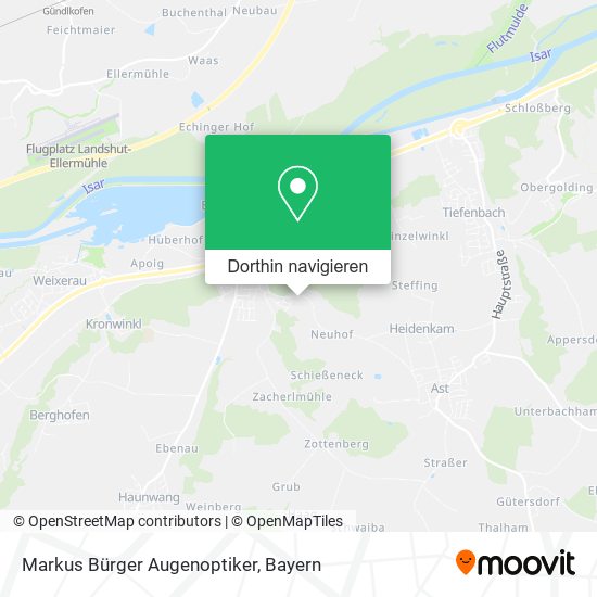 Markus Bürger Augenoptiker Karte