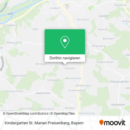 Kindergarten St. Marien Preisenberg Karte