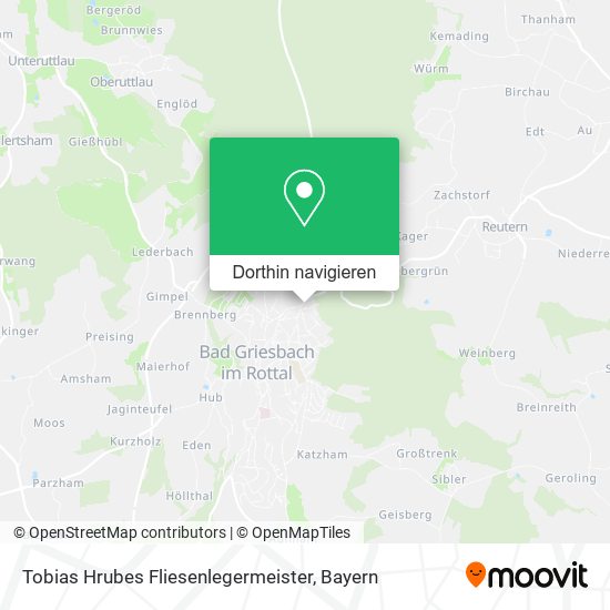 Tobias Hrubes Fliesenlegermeister Karte