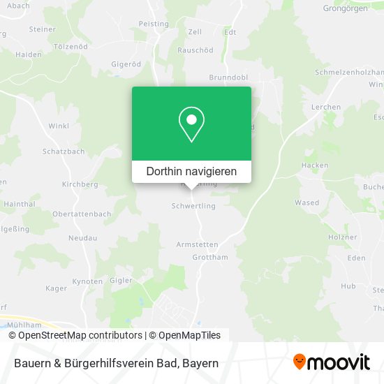 Bauern & Bürgerhilfsverein Bad Karte