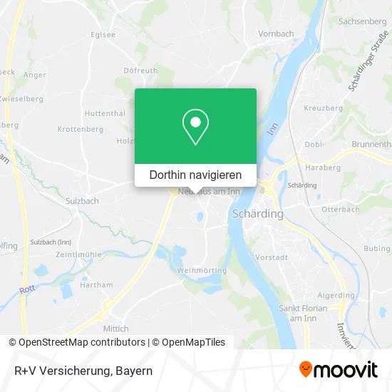 R+V Versicherung Karte