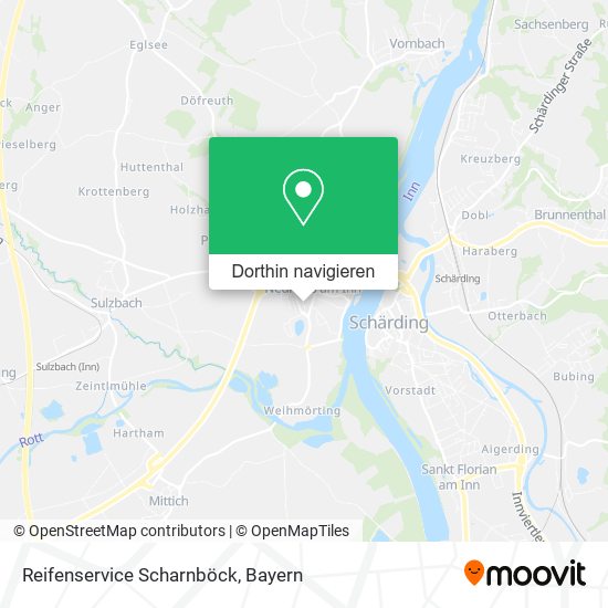 Reifenservice Scharnböck Karte