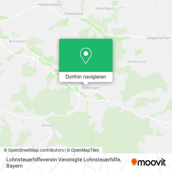 Lohnsteuerhilfeverein Vereinigte Lohnsteuerhilfe Karte