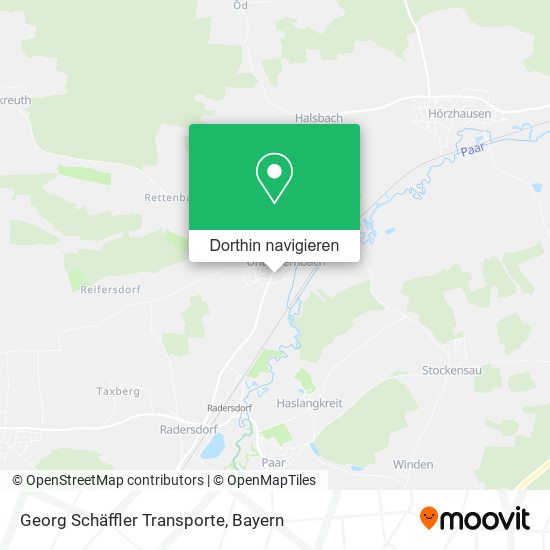 Georg Schäffler Transporte Karte