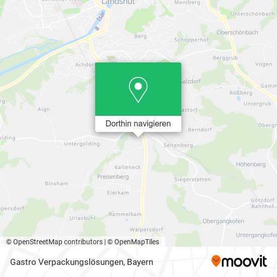 Gastro Verpackungslösungen Karte