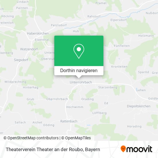Theaterverein Theater an der Roubo Karte