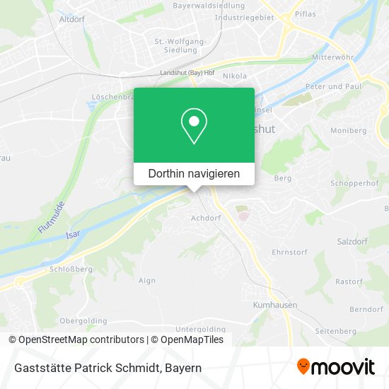 Gaststätte Patrick Schmidt Karte