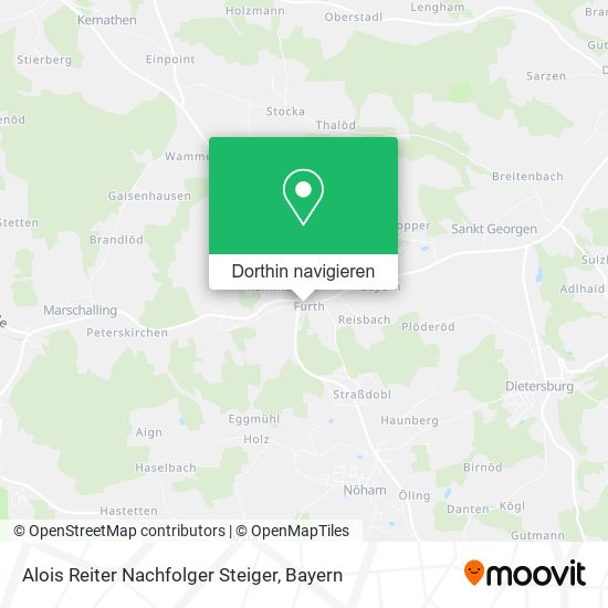 Alois Reiter Nachfolger Steiger Karte