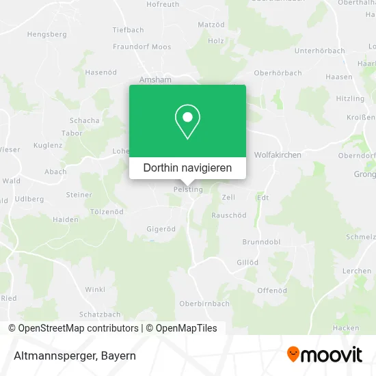 Altmannsperger Karte