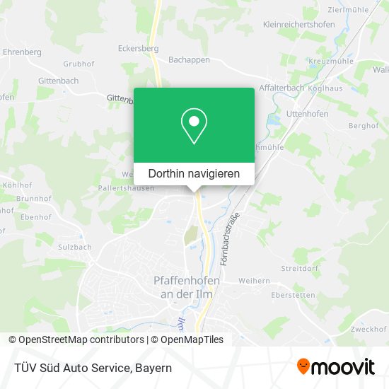 TÜV Süd Auto Service Karte