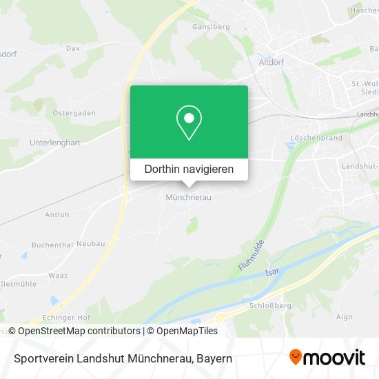Sportverein Landshut Münchnerau Karte