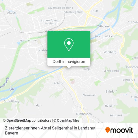 Zisterzienserinnen-Abtei Seligenthal in Landshut Karte