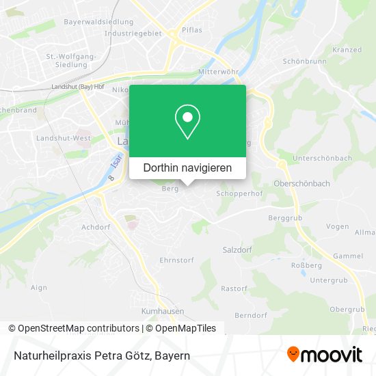 Naturheilpraxis Petra Götz Karte