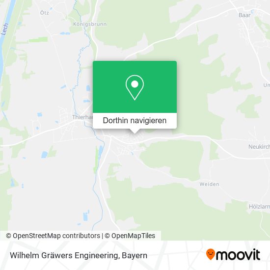 Wilhelm Gräwers Engineering Karte
