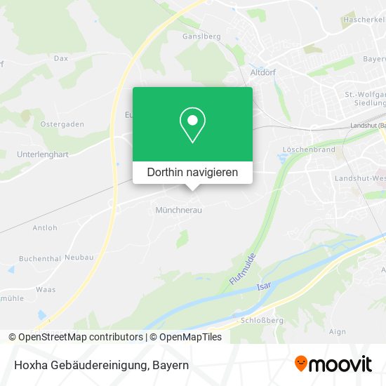 Hoxha Gebäudereinigung Karte