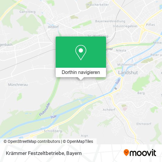 Krämmer Festzeltbetriebe Karte