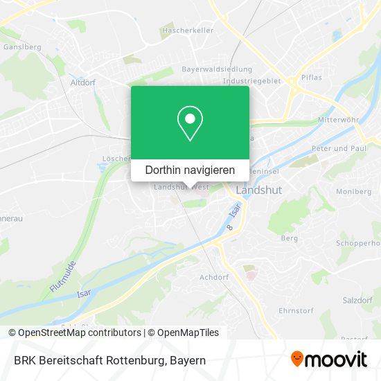 BRK Bereitschaft Rottenburg Karte