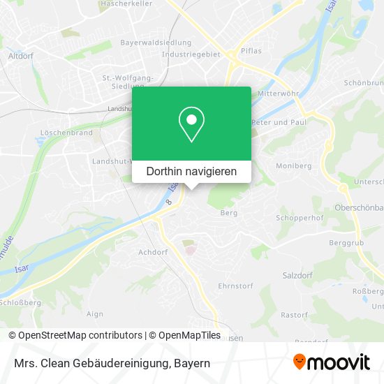 Mrs. Clean Gebäudereinigung Karte
