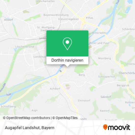 Augapfel Landshut Karte