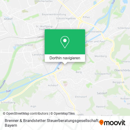 Brenner & Brandstetter Steuerberatungsgesellschaft Karte