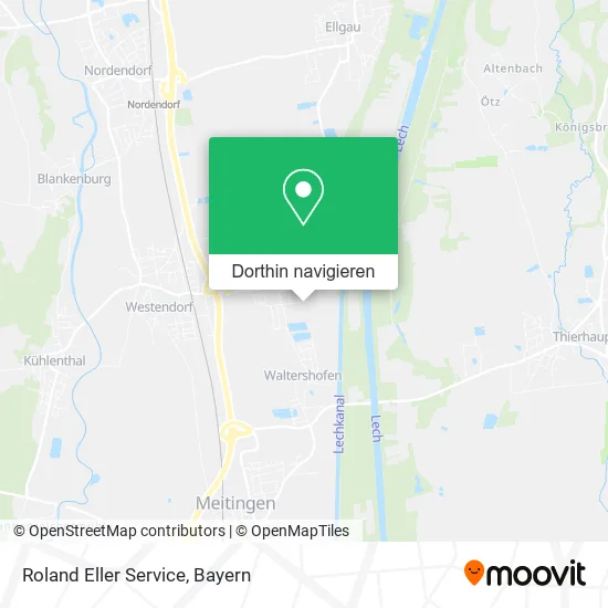 Roland Eller Service Karte