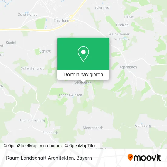 Raum Landschaft Architekten Karte
