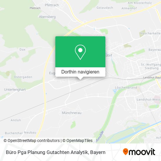 Büro Pga Planung Gutachten Analytik Karte
