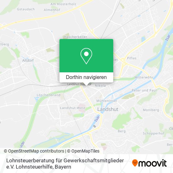 Lohnsteuerberatung für Gewerkschaftsmitglieder e.V. Lohnsteuerhilfe Karte