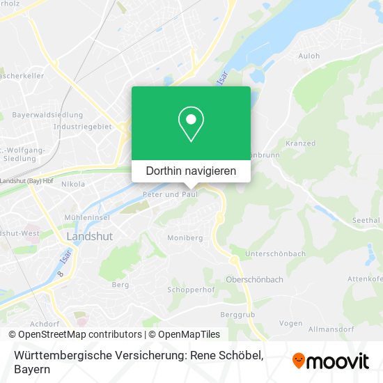 Württembergische Versicherung: Rene Schöbel Karte