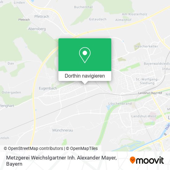 Metzgerei Weichslgartner Inh. Alexander Mayer Karte