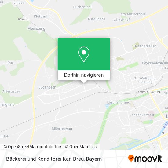 Bäckerei und Konditorei Karl Breu Karte