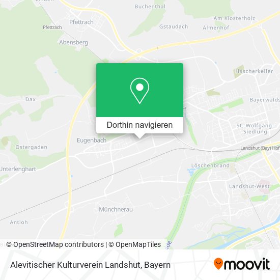 Alevitischer Kulturverein Landshut Karte