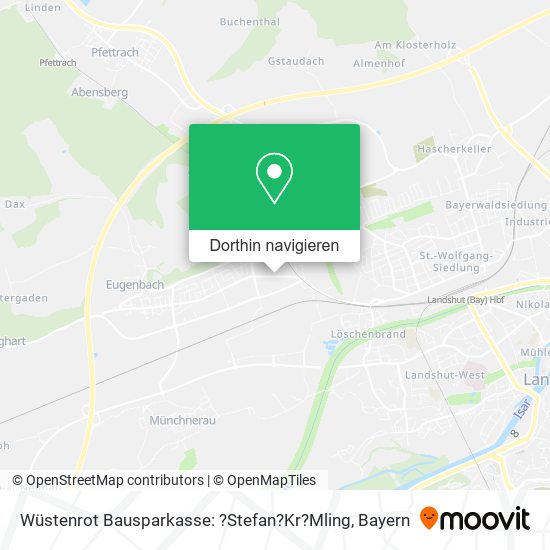 Wüstenrot Bausparkasse: ?Stefan?Kr?Mling Karte