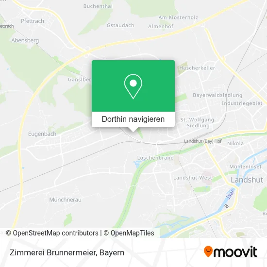 Zimmerei Brunnermeier Karte