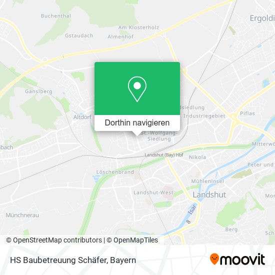 HS Baubetreuung Schäfer Karte