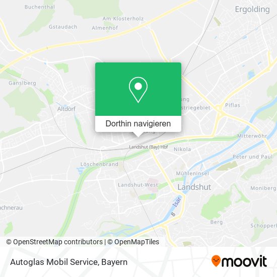 Autoglas Mobil Service Karte