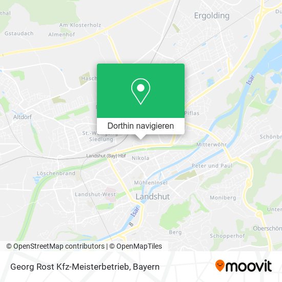 Georg Rost Kfz-Meisterbetrieb Karte