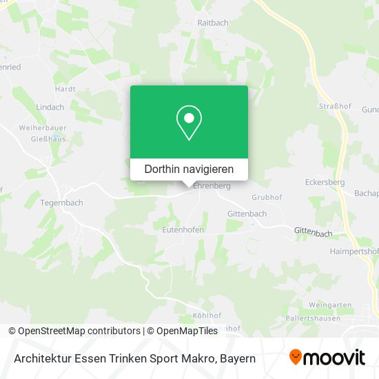 Architektur Essen Trinken Sport Makro Karte