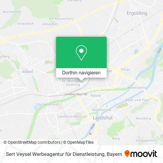 Sert Veysel Werbeagentur für Dienstleistung Karte
